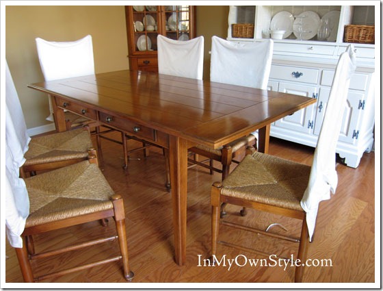 Dining-Room-Table-Before How to make a dining table larger