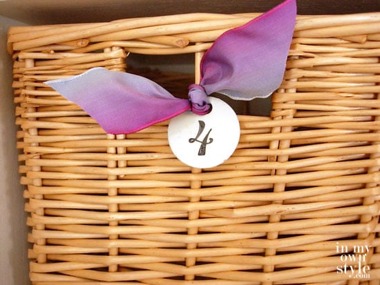 How-To Make French Enamel Number Tags