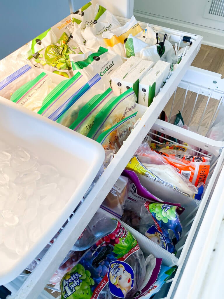 How to Organize Freezer Drawers DIY