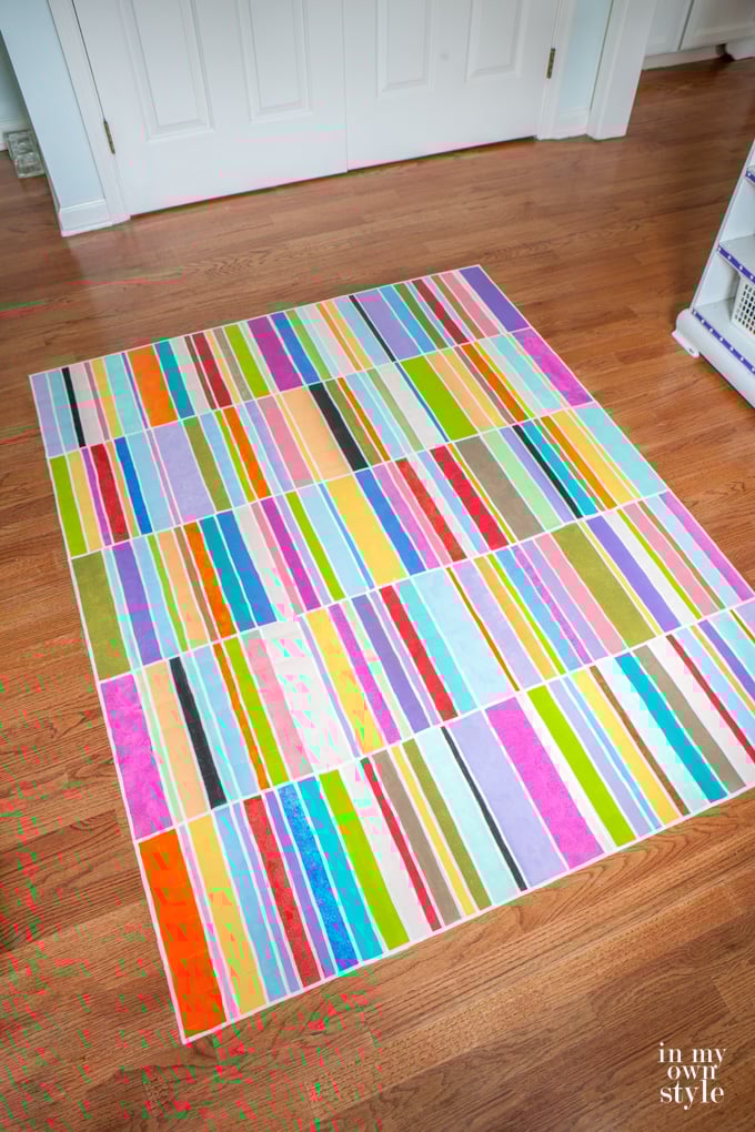 How To Paint a Rug on a Hardwood Floor