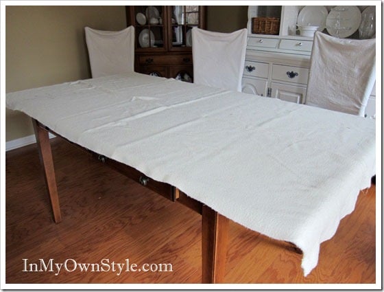 Table-Blanket Table-Blanket for protection