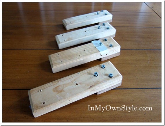 Table-Brackets Table-Brackets used to make a dining table bigger