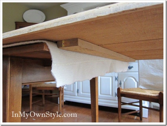 How to make a extension-top for a dining-table How to enlarge a dining table