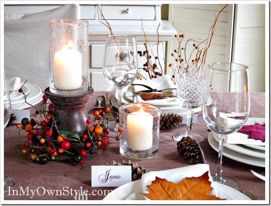 Thanksgiving-Tablesetting Thanksgiving-Tablesetting Ideas